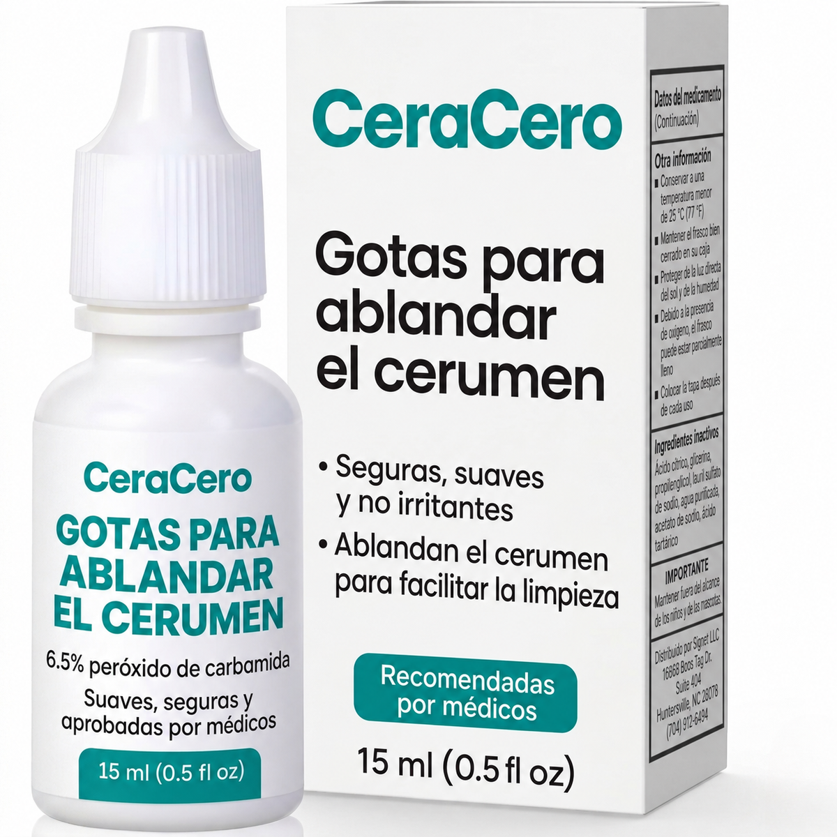 CeraCero – Gotas para ablandar el cerumen