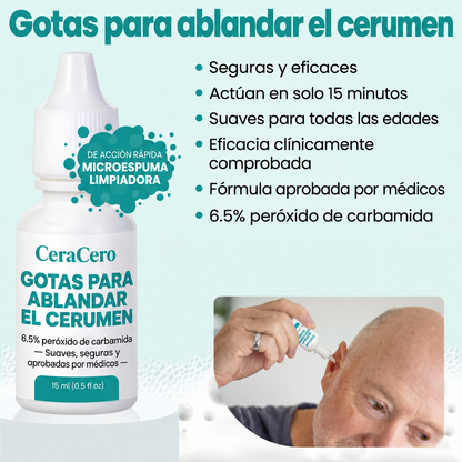 CeraCero – Gotas para ablandar el cerumen