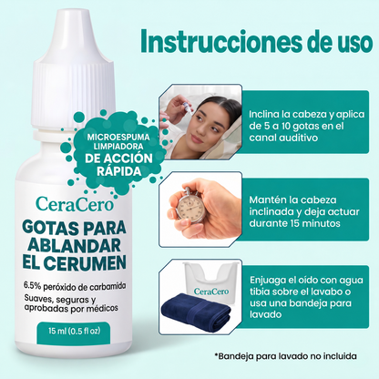 CeraCero – Gotas para ablandar el cerumen